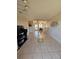 The expansive living room merges with the dining area, creating a continuous flow at 2321 Canal Dr # F25, Bradenton, FL 34207