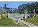 The community shuffleboard courts provide a fun and social outdoor activity for residents to enjoy together at 2321 Canal Dr # F25, Bradenton, FL 34207
