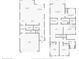 Detailed floor plan for a two story home, highlighting layout and room dimensions at 2554 Arlington St, Sarasota, FL 34239