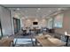 Spacious clubhouse room with tables and chairs, perfect for gatherings and community events at 26017 Seastone Dr, Englewood, FL 34223