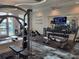 Community gym with modern weightlifting and exercise equipment at 26017 Seastone Dr, Englewood, FL 34223