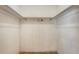 Walk-in closet with shelving for storage and organization at 2702 Bedford Way, Sarasota, FL 34239