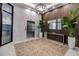 A building lobby with an elevator and attractive flooring and design elements throughout at 33 S Palm Ave # 1501, Sarasota, FL 34236