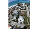 Aerial view of neighborhood with proximity to the beach at 3701 5Th Ave # 1, Holmes Beach, FL 34217