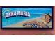 Sign with artwork displaying the 'Anna Maria' area, showing the beach and ocean scene at 3701 5Th Ave # 1, Holmes Beach, FL 34217