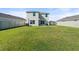 Spacious backyard with a well-maintained lawn, perfect for outdoor activities at 6314 Distant Haze Pl, Palmetto, FL 34221