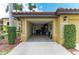 Attached garage for convenient parking and storage with well maintained exteriors at 7315 River Hammock Dr # 101, Bradenton, FL 34212