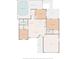 Detailed floor plan showcasing the layout of the home, including bedrooms, bathrooms, and living spaces at 8304 Fishhawk Ave, New Port Richey, FL 34653