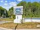 Park Lake Estates sign, a welcoming entrance to a beautiful lakeside community at 8304 Fishhawk Ave, New Port Richey, FL 34653