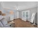 Cozy bedroom featuring neutral walls, carpeted floor, and a bright window, offering a serene retreat at 1507 45Th Avenue E Dr, Ellenton, FL 34222