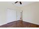 Bedroom features a window, closet, and an entryway to the rest of the house at 1657 Bonita Bluff Ct, Ruskin, FL 33570