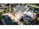 Overhead view of the home and pool area surrounded by lush greenery at 1830 Virginia Dr, Bradenton, FL 34205