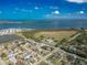 Gorgeous aerial view of a waterfront community with stunning views of the water and islands at 2402 16Th W St, Palmetto, FL 34221