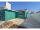 Backyard with gravel, mulch and stepping stones at 2402 16Th W St, Palmetto, FL 34221