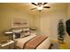 Comfortable bedroom with ceiling fan and modern decor at 2402 16Th W St, Palmetto, FL 34221