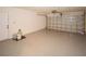 Spacious garage with freshly painted floor and ample storage space at 2402 16Th W St, Palmetto, FL 34221