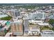 Expansive aerial view showcases this urban community and surrounding cityscape, perfect for city living at 33 S Palm Ave # 1403, Sarasota, FL 34236