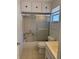 Standard bathroom with a tub and shower combination, and decorative accents at 3921 Lakeside Rd # 168, Sarasota, FL 34232
