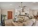 Bright open concept living room shows the spaciousness of the home at 425 46Th Nw St, Bradenton, FL 34209