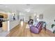 Open concept living space connects kitchen, dining, and living areas at 4740 105Th E Ave, Parrish, FL 34219