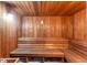 Inviting sauna with wooden benches, perfect for relaxation and wellness at 4801 Osprey S Dr # 405, St Petersburg, FL 33711