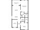 Detailed floor plan showcasing the layout of the home, including the living spaces, bedrooms, and bathrooms at 5291 Willow Links # 54, Sarasota, FL 34235