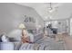 Spacious living room showcasing access to the kitchen and comfortable seating arrangements at 6010 36Th Avenue W Cir # E, Bradenton, FL 34209