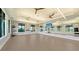 Versatile fitness studio with mirrored walls, ideal for yoga, dance, and group exercise classes at 6244 Talon Preserve Dr, Nokomis, FL 34275