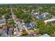 From above, the property is nestled in a charming neighborhood with tree-lined streets, blending quiet living with nearby amenities at 1140 Oak Ne St, St Petersburg, FL 33701
