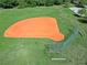 Aerial view of a well-maintained baseball field with green grass at 11924 Persian Ter, Bradenton, FL 34212