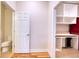 Bright room featuring shelving and cabinets and a door to the bathroom at 11924 Persian Ter, Bradenton, FL 34212
