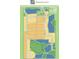 Broadleaf community map highlighting lot sizes, model home, parking, and lakes at 13108 Bayberry Way, Parrish, FL 34219