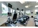 Bright fitness center with cardio machines and large windows for an invigorating workout experience at 1831 Burgos Dr, Sarasota, FL 34238
