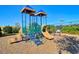 Community playground featuring slides and play equipment at 1831 Burgos Dr, Sarasota, FL 34238