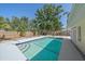 Backyard swimming pool, perfect for enjoying a refreshing swim on a hot day at 2226 Fairfield Ave, Sarasota, FL 34232