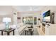 Cozy living room with comfortable seating, natural light, and modern decor at 2306 64Th W St # 17, Bradenton, FL 34209