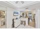 Updated kitchen with granite countertops and stainless steel appliances at 3941 Glen Oaks E Dr # 32, Sarasota, FL 34232
