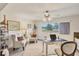 Bright home office with a large window offering outdoor views at 3941 Glen Oaks E Dr # 32, Sarasota, FL 34232