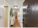 Hallway leads from the front door to the rest of the home at 4015 Lake Bayshore Dr # 108, Bradenton, FL 34205