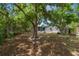 Well maintained yard with lush greenery, mature trees, and plenty of shade at 4233 Abaco Ct, New Port Richey, FL 34653