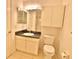 Bathroom featuring a toilet, shower and sink with vanity at 4264 Central Sarasota Pkwy # 116, Sarasota, FL 34238