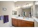 Bathroom with double vanity, and a walk-in shower at 4734 Claremont Park Dr, Bradenton, FL 34211