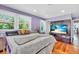 Primary bedroom offering natural light and a media center at 5012 Eastchester Dr, Sarasota, FL 34234