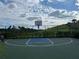 Outdoor basketball court with surrounding green landscape on a sunny day in a Gathering-friendly community at 5521 Summit Gln, Bradenton, FL 34203