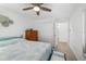 Comfortable bedroom with natural light and a serene setting at 5685 Palmer Cir # 204, Lakewood Ranch, FL 34211