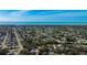 Aerial view showcasing the property's location within a well-established neighborhood near the water at 620 Burke Rd, Venice, FL 34293