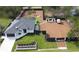 Expansive property features a modern home, fenced yard, ample space for boat and RV parking and outdoor living at 6875 Beckwith Ave, North Port, FL 34291