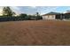 Large backyard with an in-ground irrigation system in place at 6875 Beckwith Ave, North Port, FL 34291