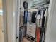 Spacious walk-in closet with multiple shelves, hanging rods, and drawers for organization at 6875 Beckwith Ave, North Port, FL 34291