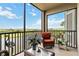 Screened balcony providing beautiful outdoor views at 7019 River Hammock Dr # 306, Bradenton, FL 34212